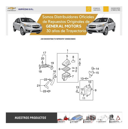 Chevrolet Air Filter Housing for Aveo 3C 4