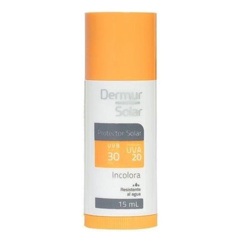 Protector Solar Dermur Barra Incolora Fps30 15ml 0