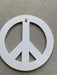 Genérica Peace Symbol Wall Hanging / Glass + Mirrors / Beauty! 5