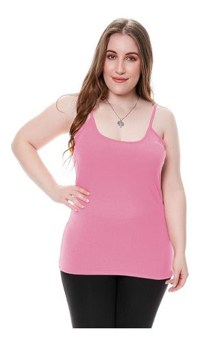 Sleeveless Modal Lycra Tank Top XL-XXXL Various Colors 18