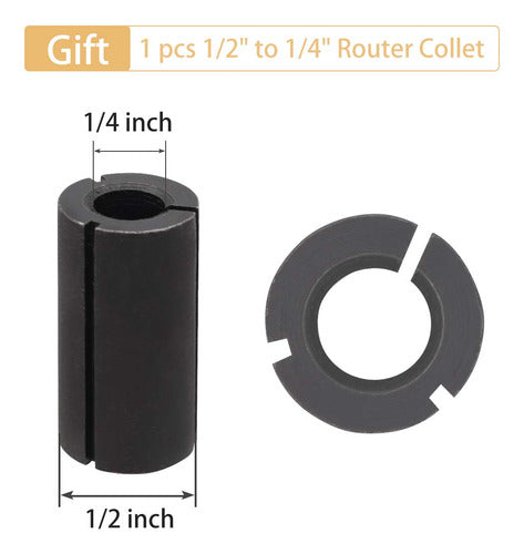 Broca De Router Para Superficies, 25 Cm, Mango 64 Mm 6