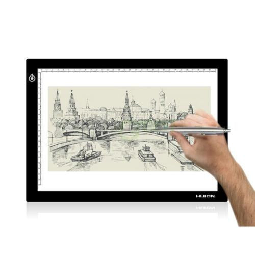 Huion 17.7 L4S A4 Fine Translucent Drawing Tablet 0