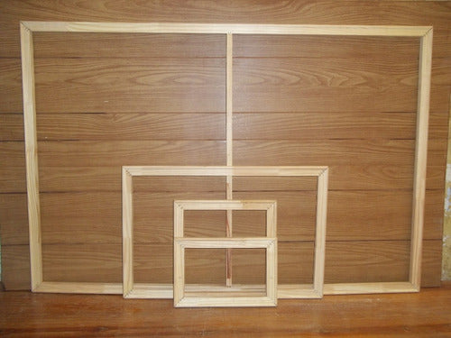 Custom Size Wooden Frames - ELEIA BASTIDORES | Pino Elliotis 8