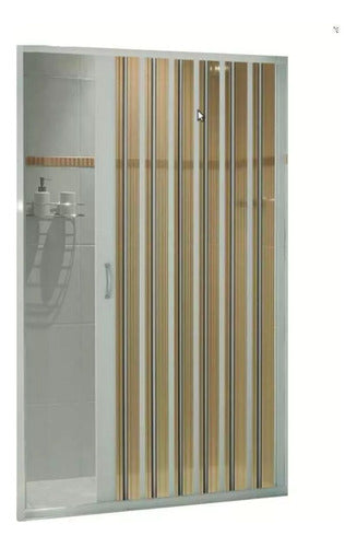 BCF Mampara Baño Plegable 0.55 X 1.85 Beige 0