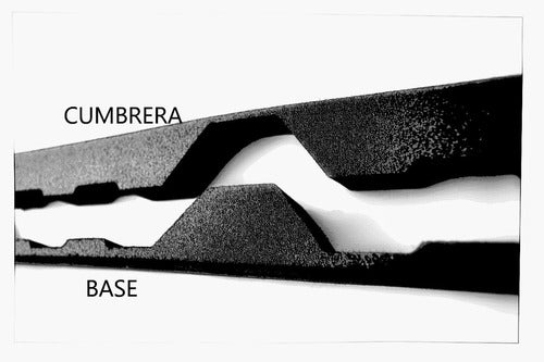 Compriband Trapezoidal Base Sealant Strip x 1 Meter 3