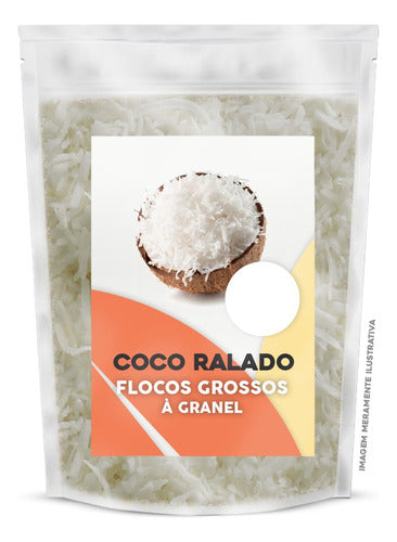 Coco Ralado Em Flocos Grossos 1kg 0