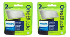 2x Replacement Philips QP220 Oneblade Shaver 0