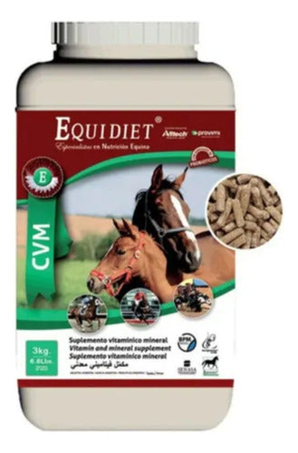 Equidiet CVM Vitamin and Mineral Supplement for Arabian Horses 3kg 0