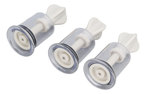 Ventosas Uk Plug Nipple, Aspirador Transparente, Ajustável M 6