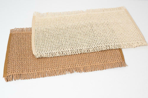 MARIANTODOORGANIZADO Turin Rectangular Table Runner with Fringe 2