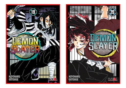 Combo Demon Slayer - Kimetsu No Yaiba 19 Y 20 - Manga -ivrea 0