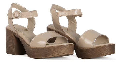 Fiori Women's High Heel Leather Evening Sandals Troya 31