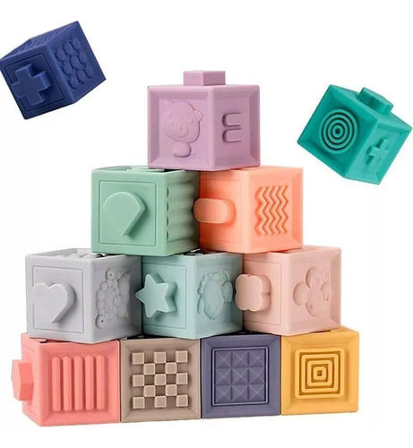 Brinquedo Montessori Baby Blocks Para Recém-nascidos 0