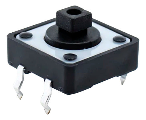 Boton Pulsador Tact Switch Cuadrado 12x12x7.3 X 5 Unidades 0