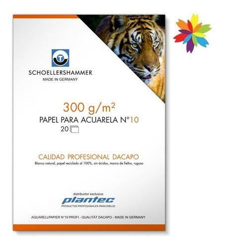 Schoellershammer DA CAPO Watercolor Block 300 G 35x50 0