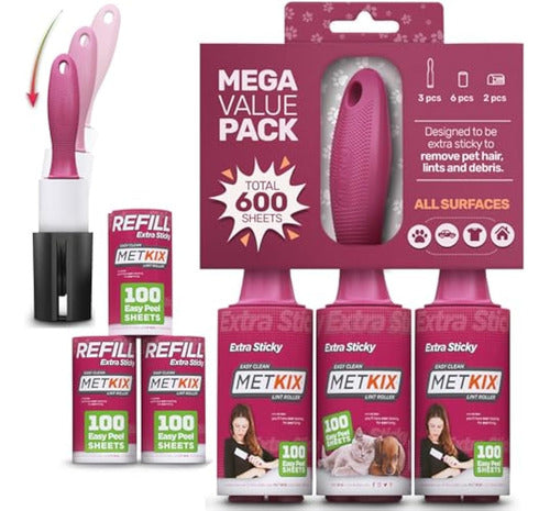 Metkix Lint Rollers for Pet Hair 0