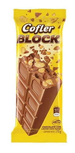 Cofler Chocolate Block 170g (pack X16) Barata La Golosineria 0