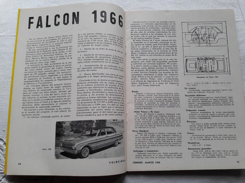 Revista Velocidad N° 186 Feb/marzo 1966 Falcon Tc Lobos Colo 2