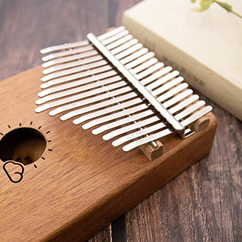 Kalimba - Piano Para Dedo Del Pulgar (17 Llaves Caoba Maciza 1