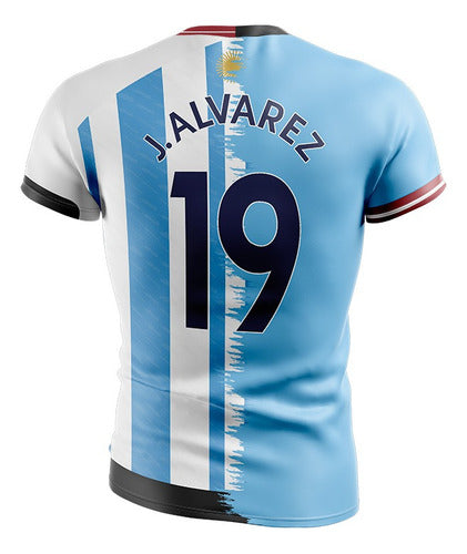 J.Alvarez (Miti-Miti) Manchester City - Argentina Children's T-Shirt 1