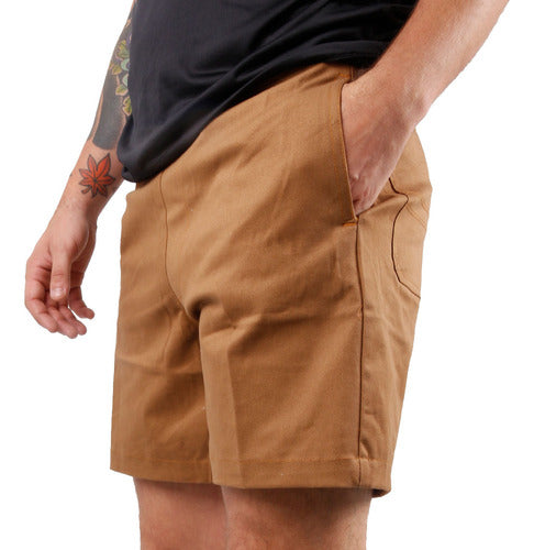 Converse Short Hombre Plant Twill Marron 1