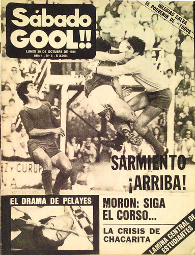 Revista Sábado Gol Ascenso Futbol Argentino Pdf 1980-81 1