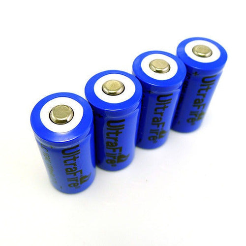 8pcs 16340 De La Batería Cr123a Lr123a 3.7v 1200mah Li-ion B 3