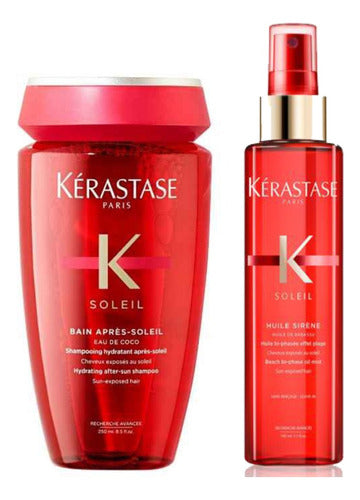 Kérastase Soleil Pack: Bain Après Soleil & Protector Sirène 0