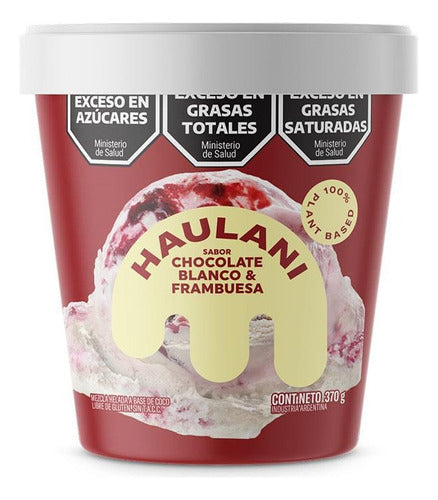 Haulani White Chocolate Vegan Ice Cream - 370ml 0