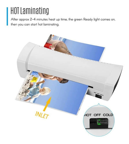 Mercadolider Importaciones SL200 A4 Cold-Hot Laminator 5