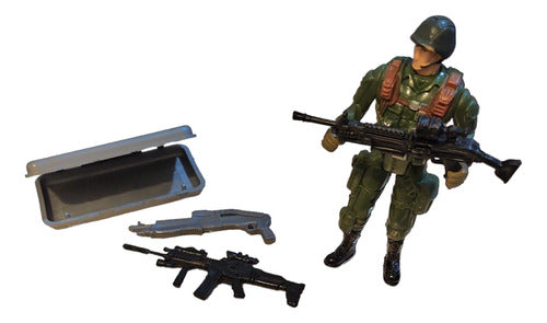 Adventure Force Soldier Force Pack Militar Original Oferta! 3