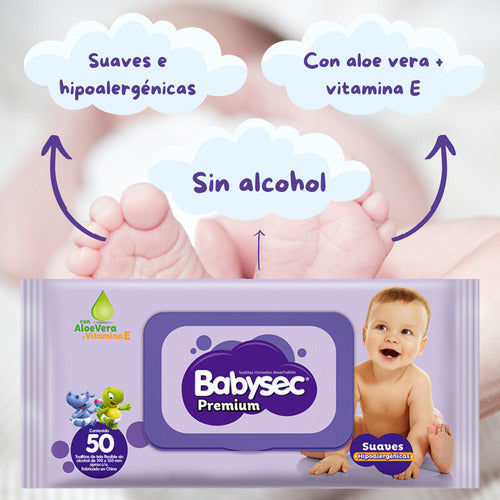 Toallitas Toallas Húmedas Hipoalergénicas Para Bebe Y Niños 2