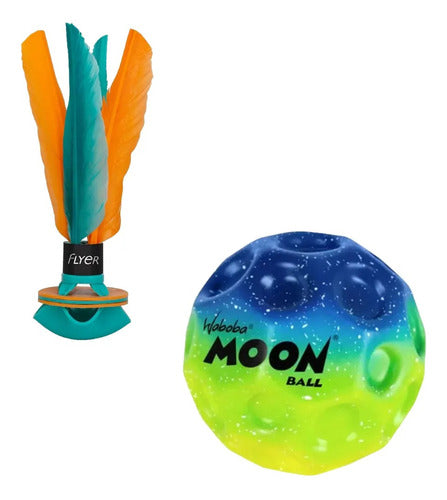 Flyer Volante + Pelota Lunar Varios Colores Febo 0