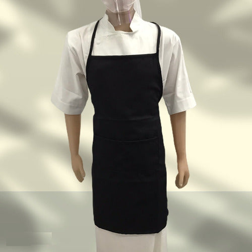 Gastronomic Kitchen Apron with Pocket, Stain-Resistant 0