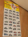 Stickers Retro Autos Antiguos Puffy Plancha Sin Uso 80s 0