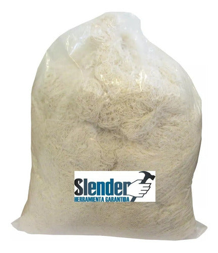 TYT Estopa Blanca Slender De Limpieza, 1º Calidad (1kg) X Kg 0