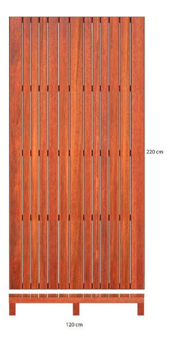 Panel De Deck Modular - Eucaliptus Grandis 0