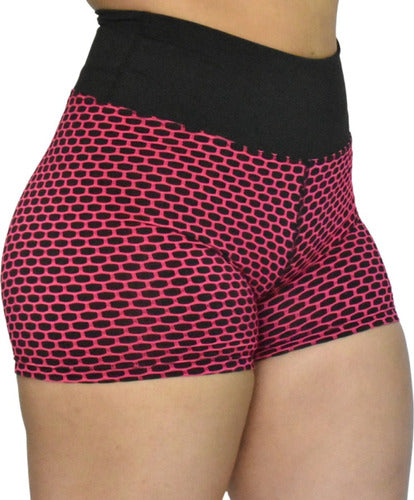 Maner Sport Short Lycra Panal Faja Modeladora 4