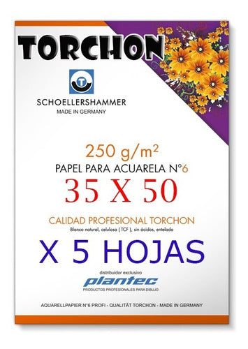 Schoellershammer 5 Torchon 250 G Paper for Watercolor 35x50 0