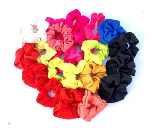 Wholesale Hair Scrunchies Pack of 75 Units 0