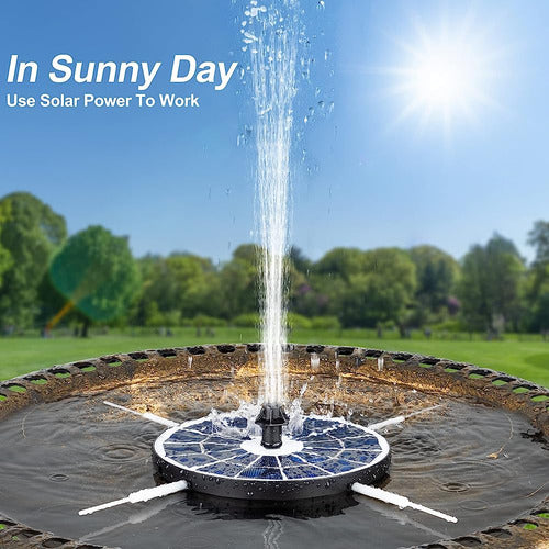 Mademax 3.5W Solar Bird Bath Fountains with 24 Hours Continuous Operation 1