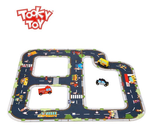 Tooky Toy City Road Juego City Road Diseña Tu Ciudad TH103 Ub 0