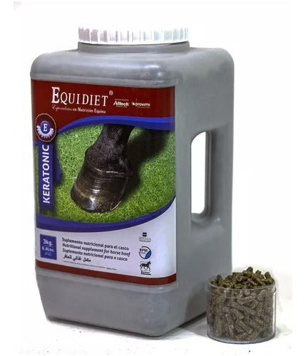 EQUIDIET Keratonic Horse Hoof Supplement 3kg 1