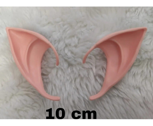 Short Elf Goblin Ears 10cm Various Colors Silicone 10