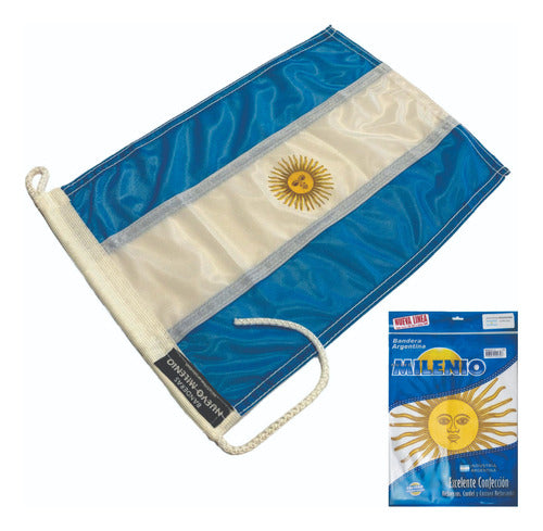 NÁUTICA BELLI Premium Polyester High Density Argentine Flag 20x32cm 0