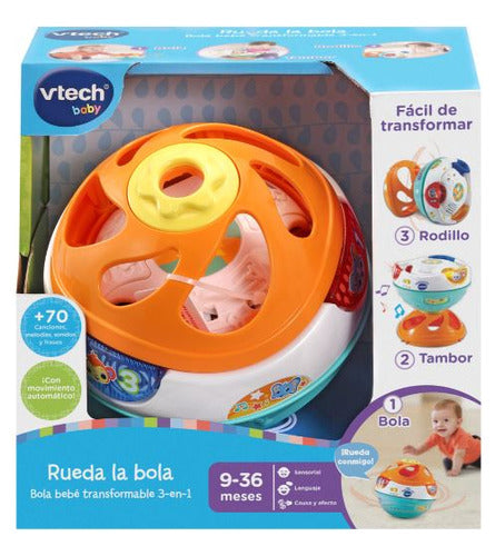 Bola 3 En 1 Rueda La Bola Vtech - Mosca 2