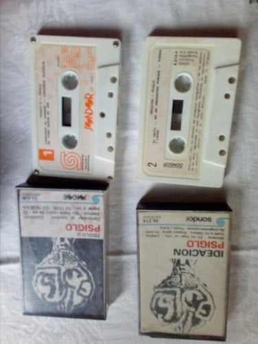 Antiguo Cassette Psiglo 1 Y 2 Original Sondor De Coleccion 4