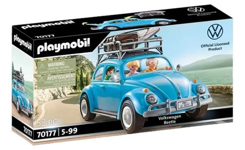 Juguete Auto Volkswagen Beetle Playmobil 52pcs Febo 0