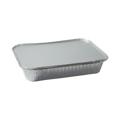 Aluminum Tray F100 with Lid x 200 Units - Manufacturer ALPAC 0