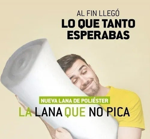 Aislante Pet Aluminizada No Pica - Mejor Que Lana Vidrio 1